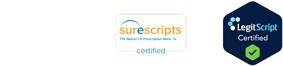 HIPAA, Surescripts, and LegitScript certifications